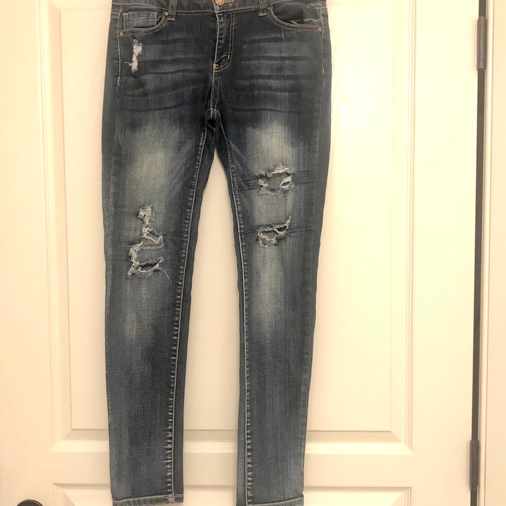 Size 29 Wax Dark Blue Jeans